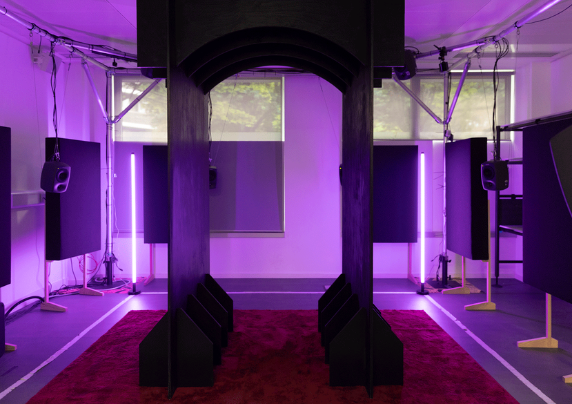 After Silence by Shawn Park (MA Information Experience Design, 2026). Photo: Sara Sahores.