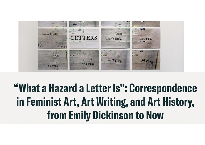 Alice Butler, 'What a hazard a letter is'