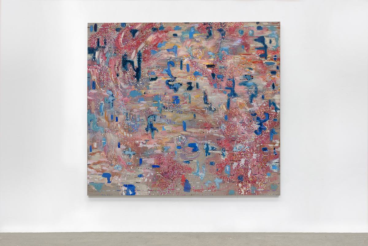 Amanda Seibæk_MA Painting_As If, 200x180cm, mix media on linen, 2026_RCA2026