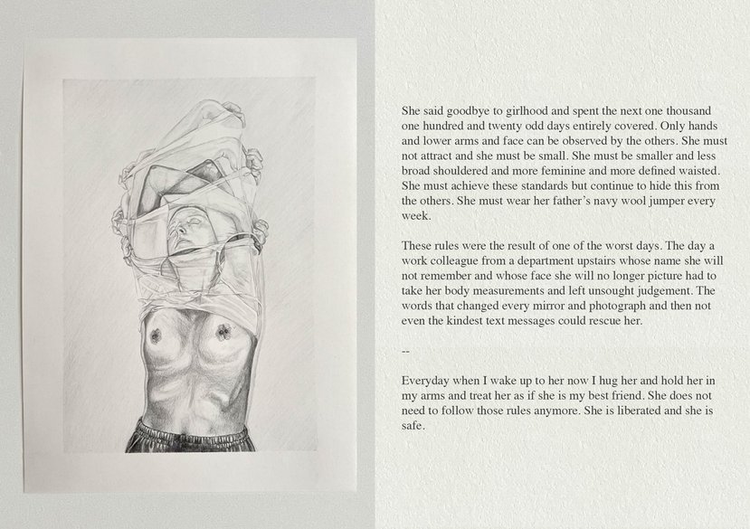 Amelia Cross, RCA Summer School, She is safe