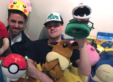 Amir and Jessie with some Pokémon