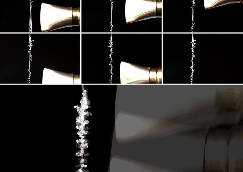 Revealing a heat-responsive morphology through the reshaping of a monofilament coil