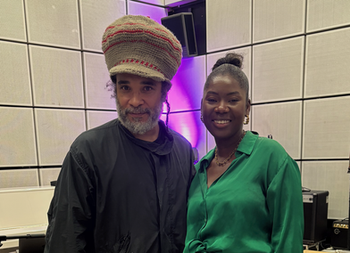 Andrew Ibi and Joyce Addai Davis