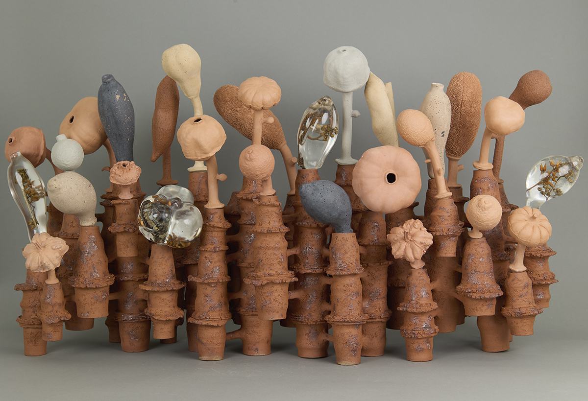 Aninda Singh_Terra Strata_terracotta stonewares resin