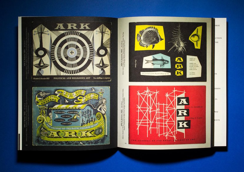 Spread from Ark: Words and Images from the RCA Magazine 1950-78