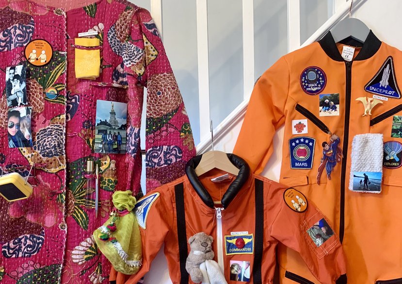Astro Anurita, Astro Stella & Astro Yuri's spacesuits