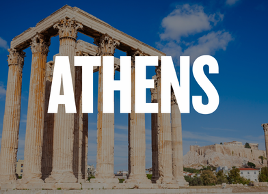 The Temple of Zeus, Athens, Greece