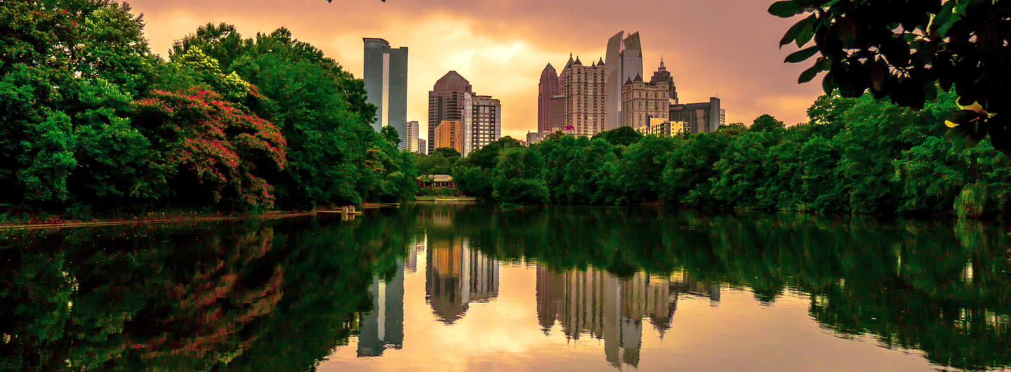 Atlanta at dusk