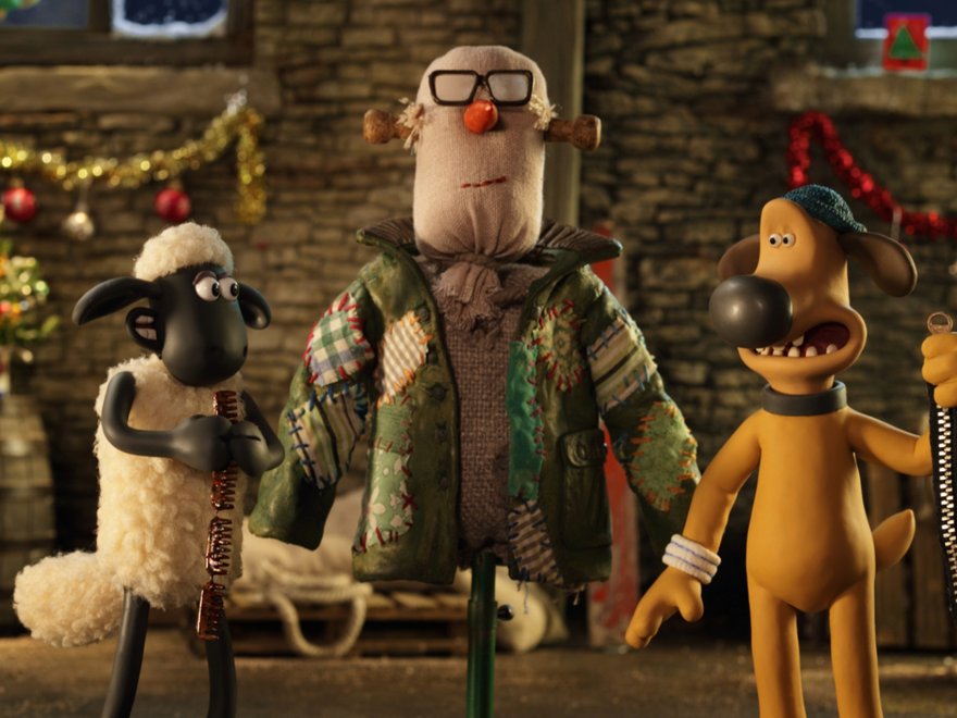 A still from a stop frame animation film