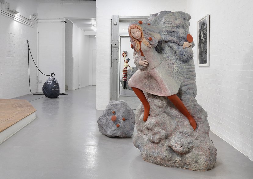 Becoming 2024, mixed media, Installation View , Rocks Remember and Other Stories