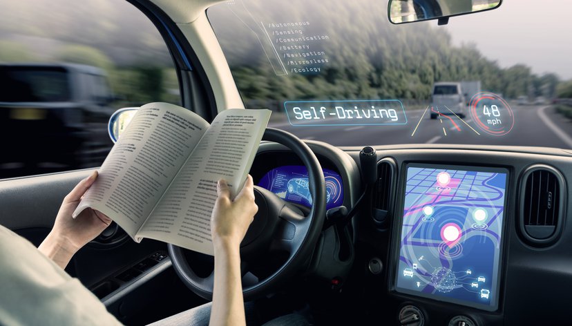 Reading in vehicle