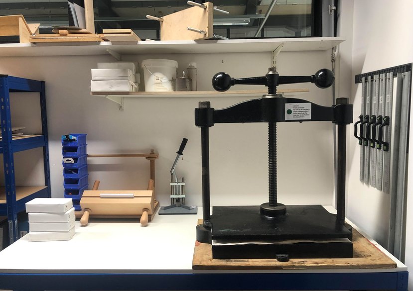 Bindery in the Dyson Building