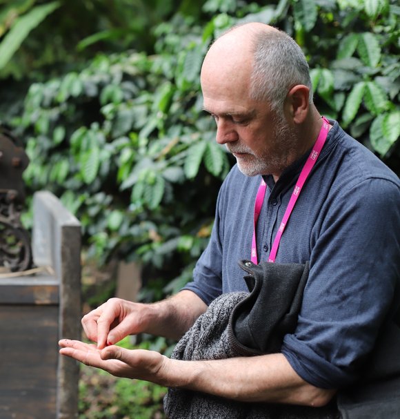 Bran Howell & the Ecological Citizens team at the Eden Project in Cornwall, April 2024