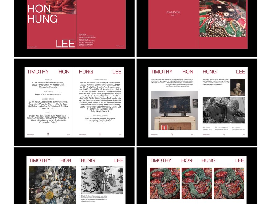 A graphic design of an editorial layout