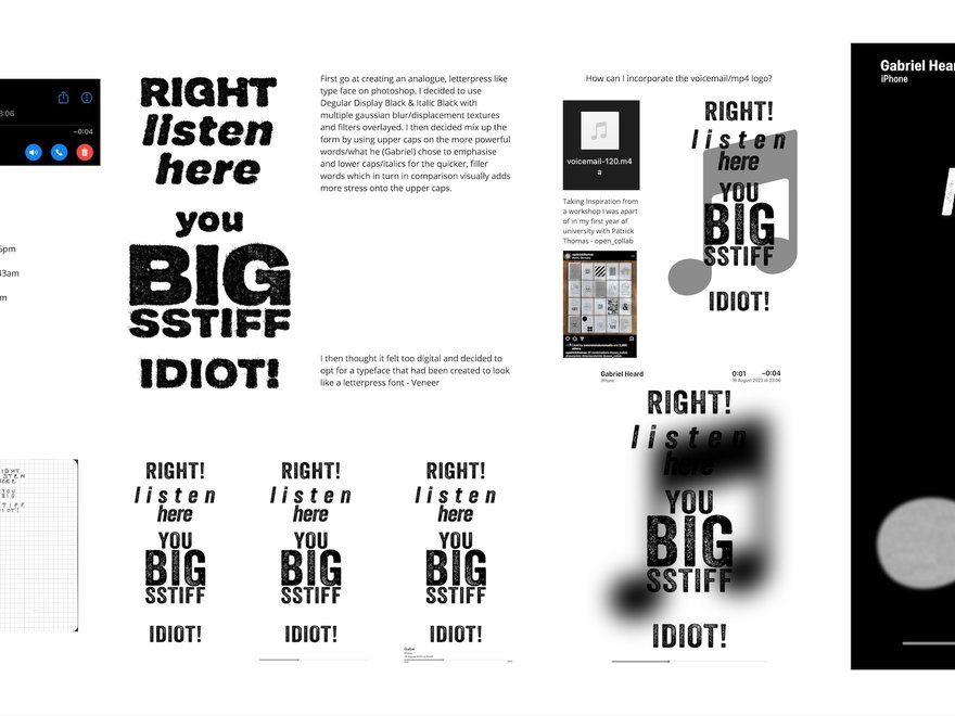 A graphic design of an editorial layout