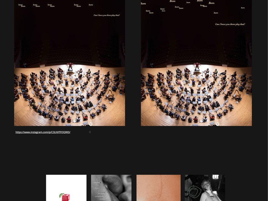 A graphic design of an editorial layout