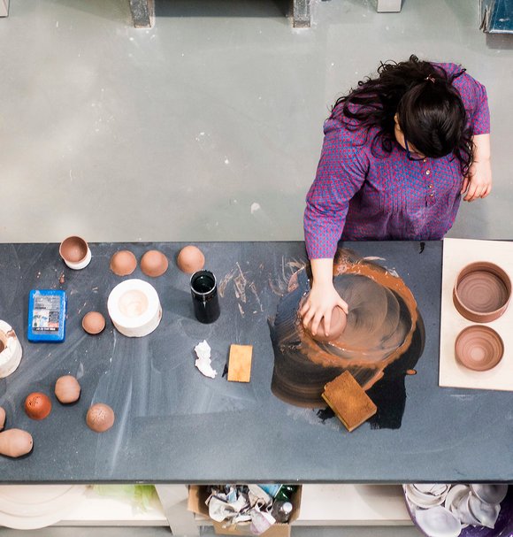 Ceramics & Glass Studio Space (photo: Richard Haughton)
