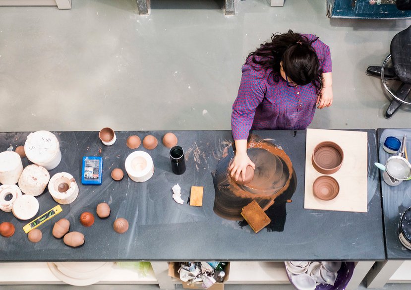 Ceramics & Glass Studio Space (photo: Richard Haughton)