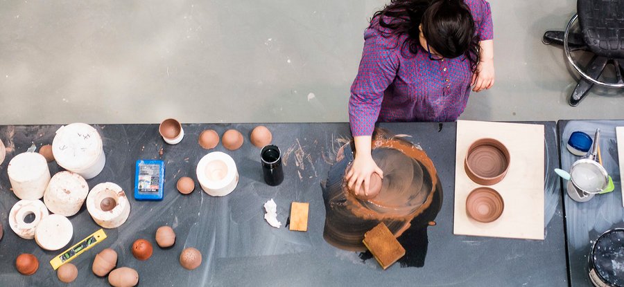 Ceramics & Glass Studio Space (photo: Richard Haughton)