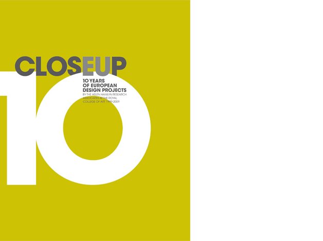 Closeup exhibition catalogue