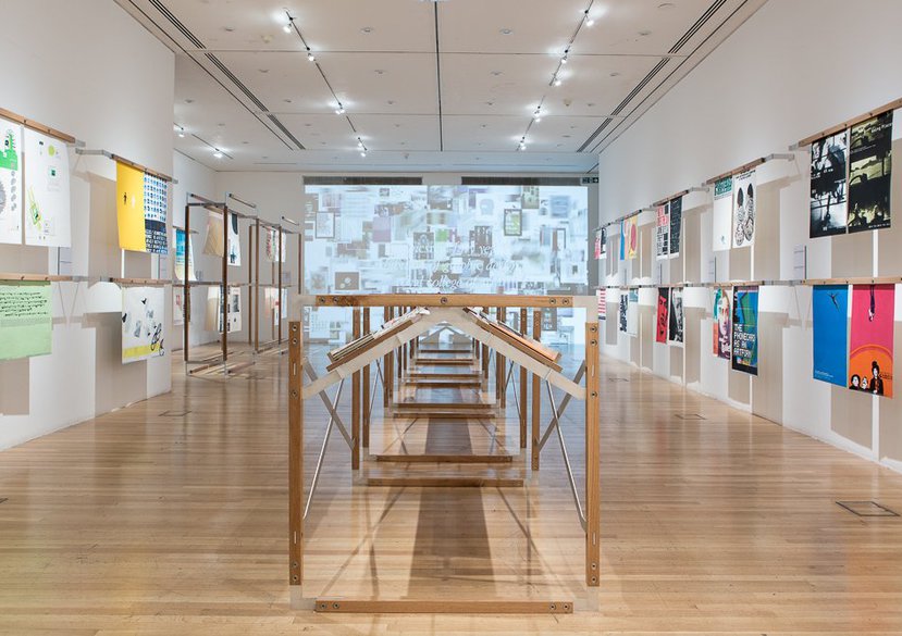 Exhibition: GraphicsRCA: Fifty Years and Beyond shown in London (2014) and Brasilia (2015) co-curated by Teal Triggs, Richard Doust, Adrian Shaughnessy and Jeff Willis