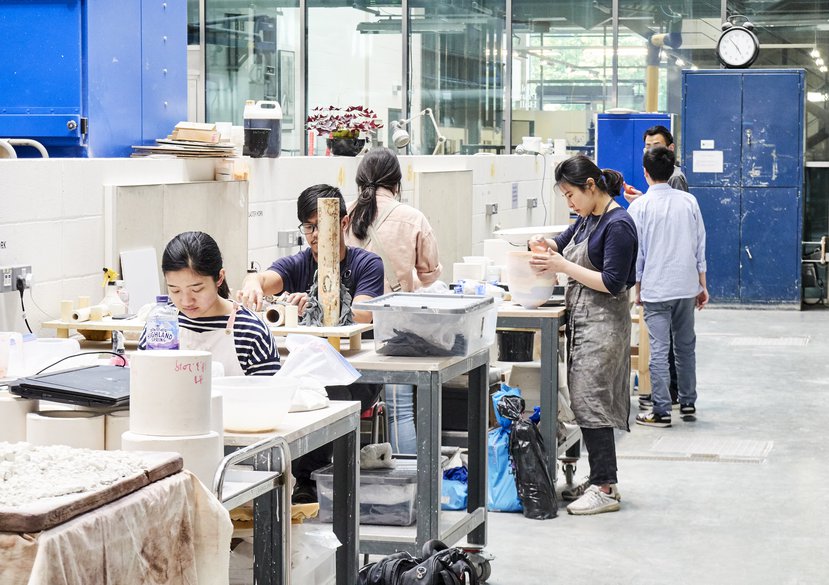 Ceramics & Glass workshops (photo: Richard Haughton)