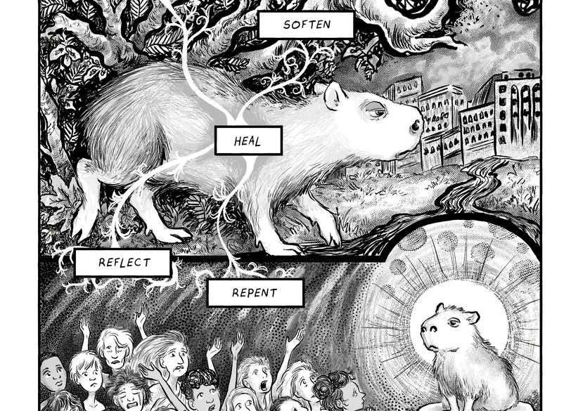 Capybara comic