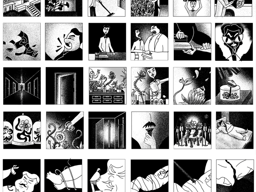 Cherry Yeung Storyboard - Graphic Novel participant July 2024