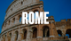 Colosseum Rome