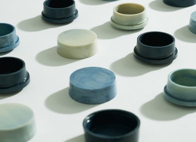 Jars in Blue Hues, 2021