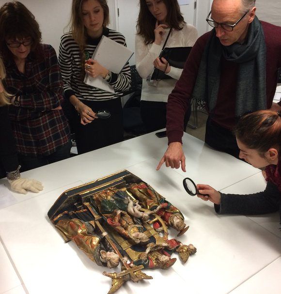 Object handling at the V&A