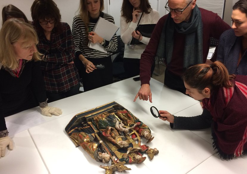 Object handling at the V&A