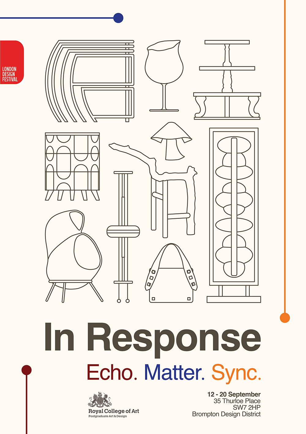 IN RESPONSE Exhibition Poster