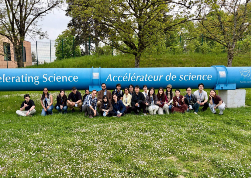 Students had an extraordinary opportunity to work alongside some of the world's leading scientists at the internationally renowned research centre, CERN, in Switzerland.