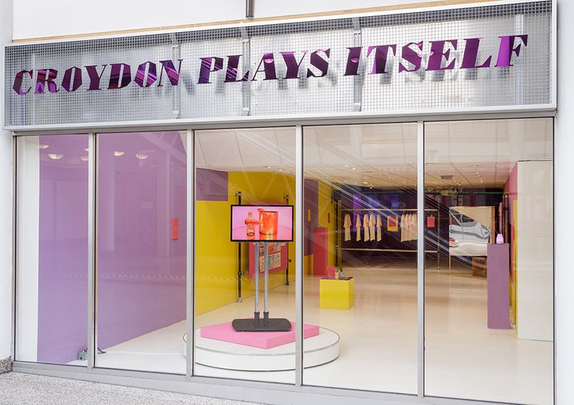 Croydon Plays Itself, Installation view