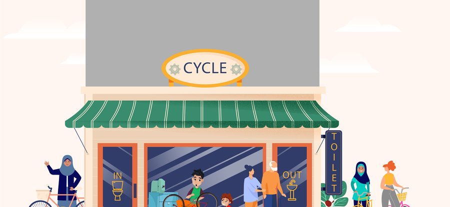 Engaged a toilet on every high street 2