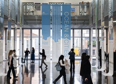 RCA Grand Challenge 2023/24 Ocean & Cities exhibition