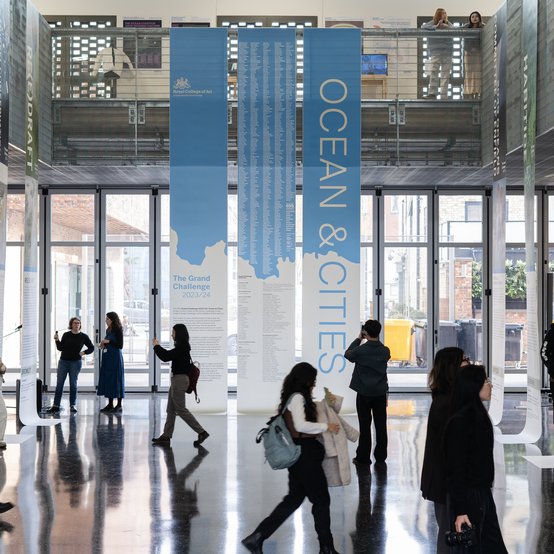 RCA Grand Challenge 2023/24 Ocean & Cities exhibition
