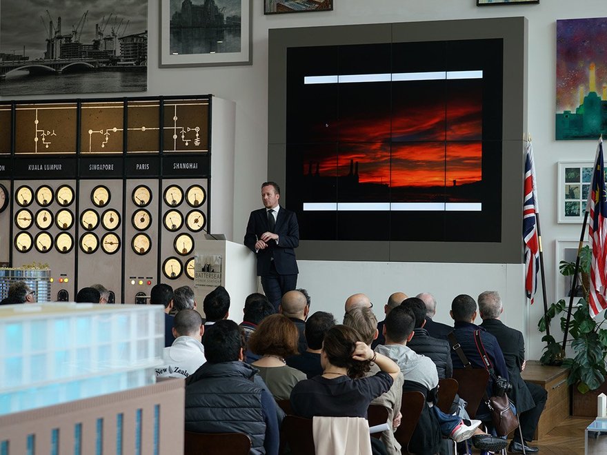 KFAS Innovation Challenge visit to Battersea Power Station