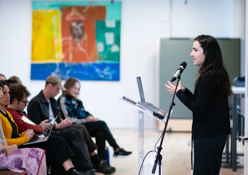 A lecture at the RCA Research Biennale 2025