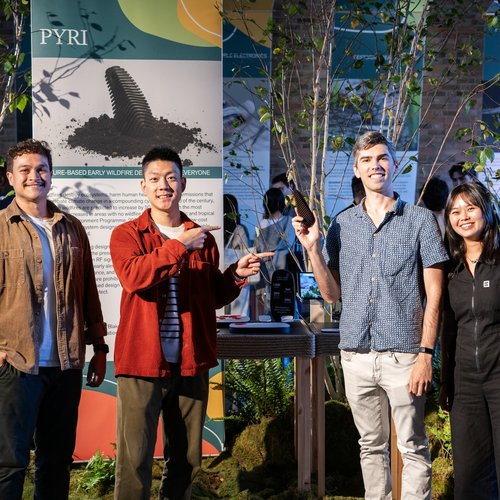 Richard Alexandre, Tanghao Yu, Richard ‘Blake’ Goodwyn and Karina Gunadi, Co-founders of Pyri