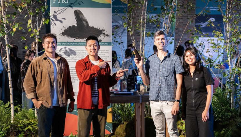 Richard Alexandre, Tanghao Yu, Richard ‘Blake’ Goodwyn and Karina Gunadi, Co-founders of Pyri