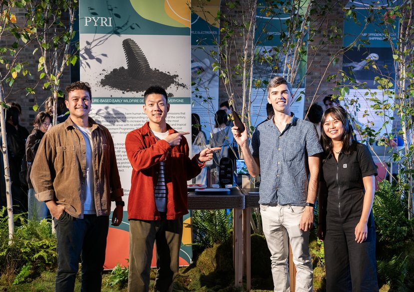 Richard Alexandre, Tanghao Yu, Richard ‘Blake’ Goodwyn and Karina Gunadi, Co-founders of Pyri