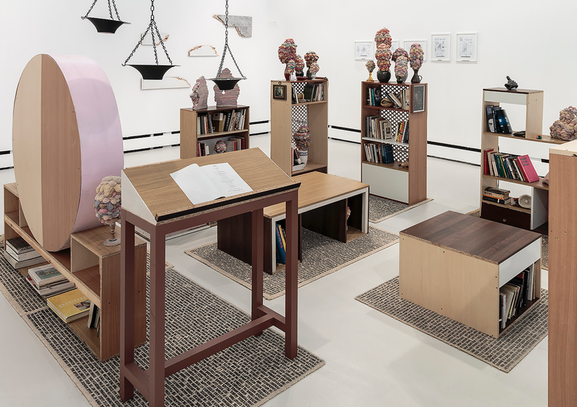Dan Cox Library for the Unfinished Concept of Thingly Time, Wysing Arts Centre, 2015