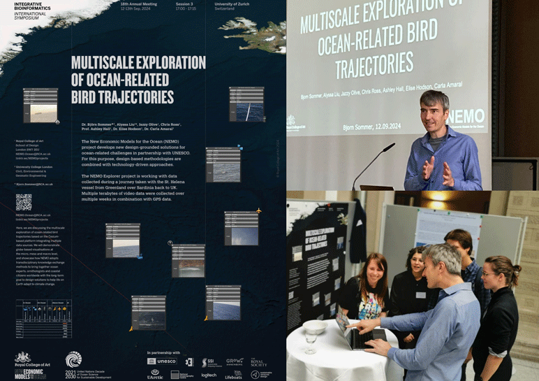Multi-scale Exploration of Ocean-Related Bird Trajectories symposium talk by Dr Bjorn Sommer