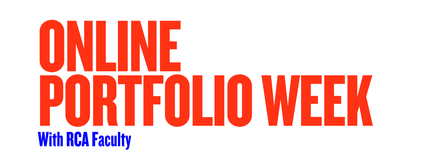 Online Portfolio Week