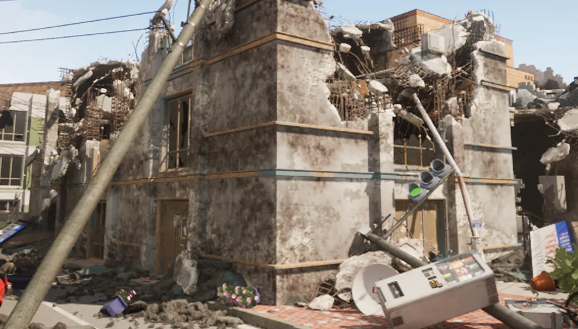 Earthquake simulation