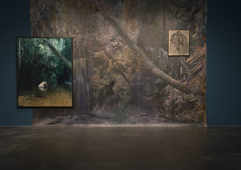 Installation view from Heavy the Sea