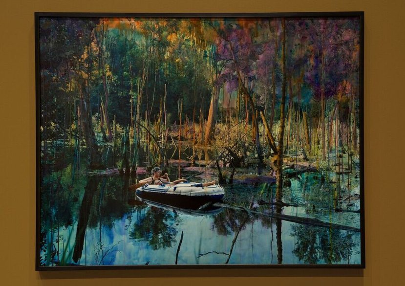 Installation view from Heavy the Sea