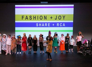 FASHION + JOY presentation at Wandsworth Art Fringe